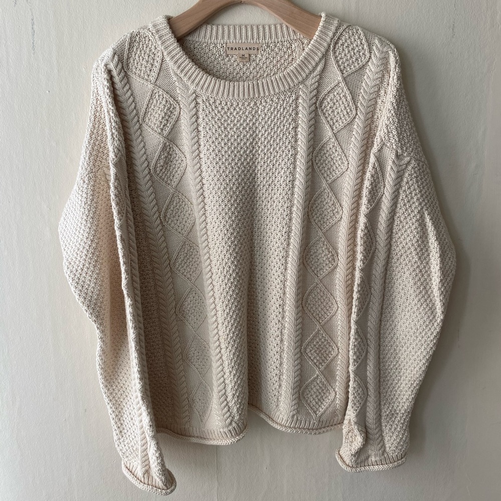 Tradlands Cotton Fisherman Sweater